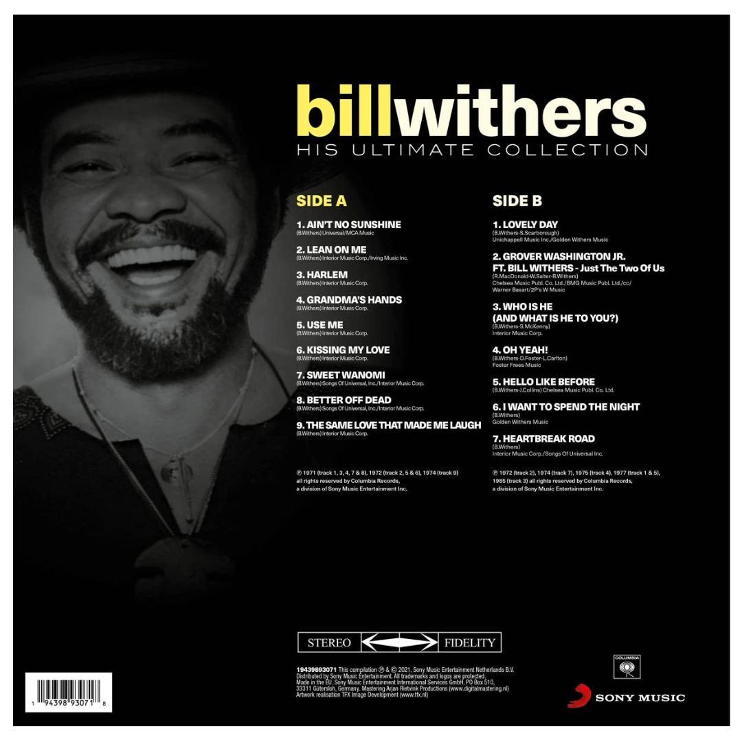 BILL WITHERS - HIS ULTIMATE COLLECTION | VINILO