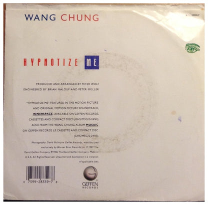 WANG CHUNG - HYPNOTIZE ME | 7" SINGLE VINILO USADO
