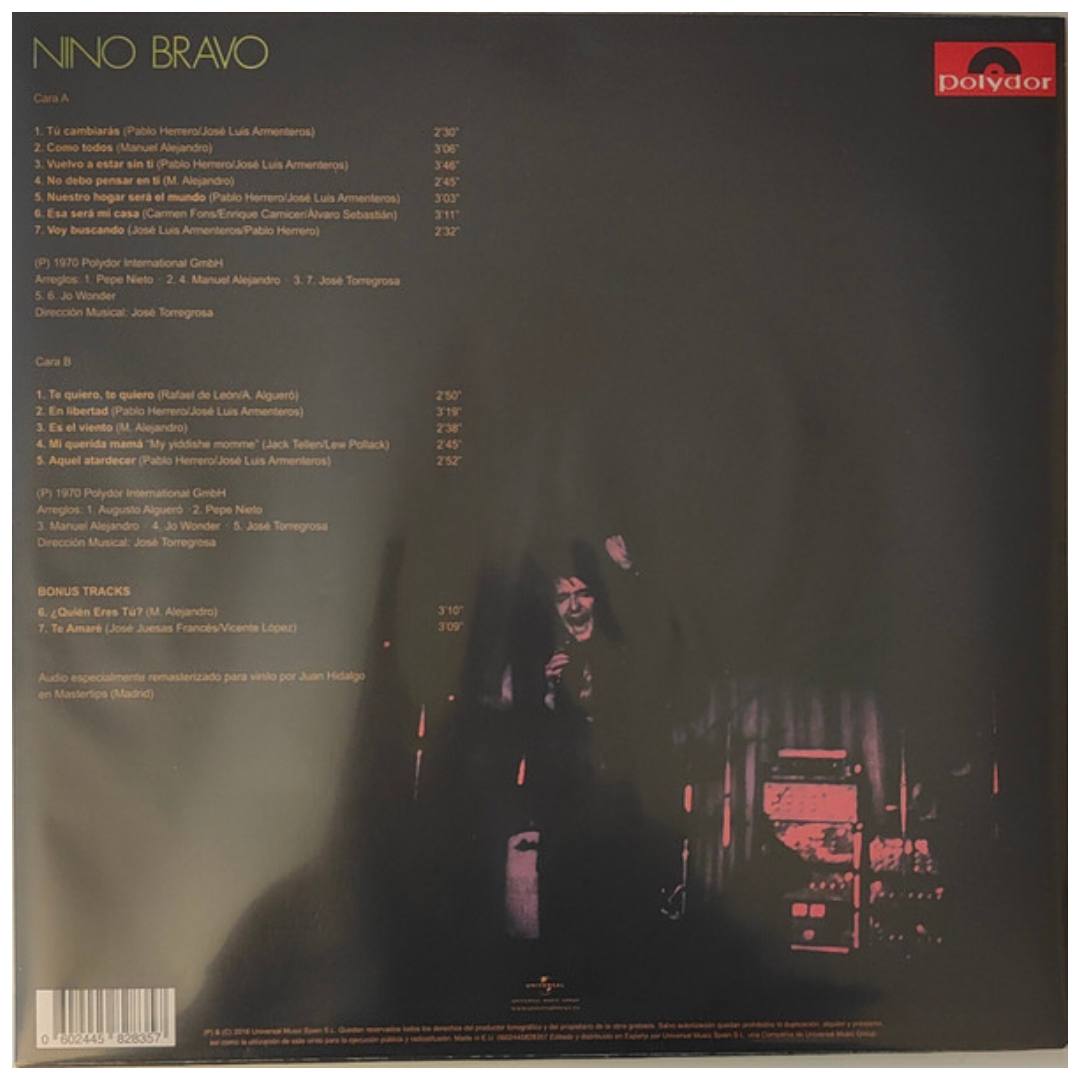 NINO BRAVO - TE QUIERO, TE QUIERO (VIOLET VINYL) | VINILO