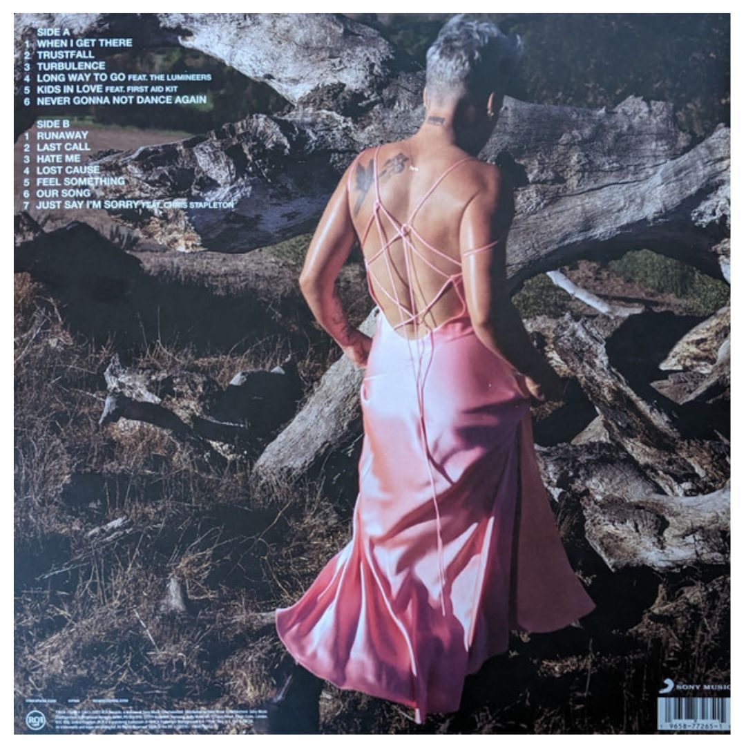 P!NK - TRUSTFALL (LP-BOOKLET) | VINILO