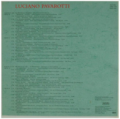 LUCIANO PAVAROTTI - PAVAROTTISSIMO (2LP) | VINILO