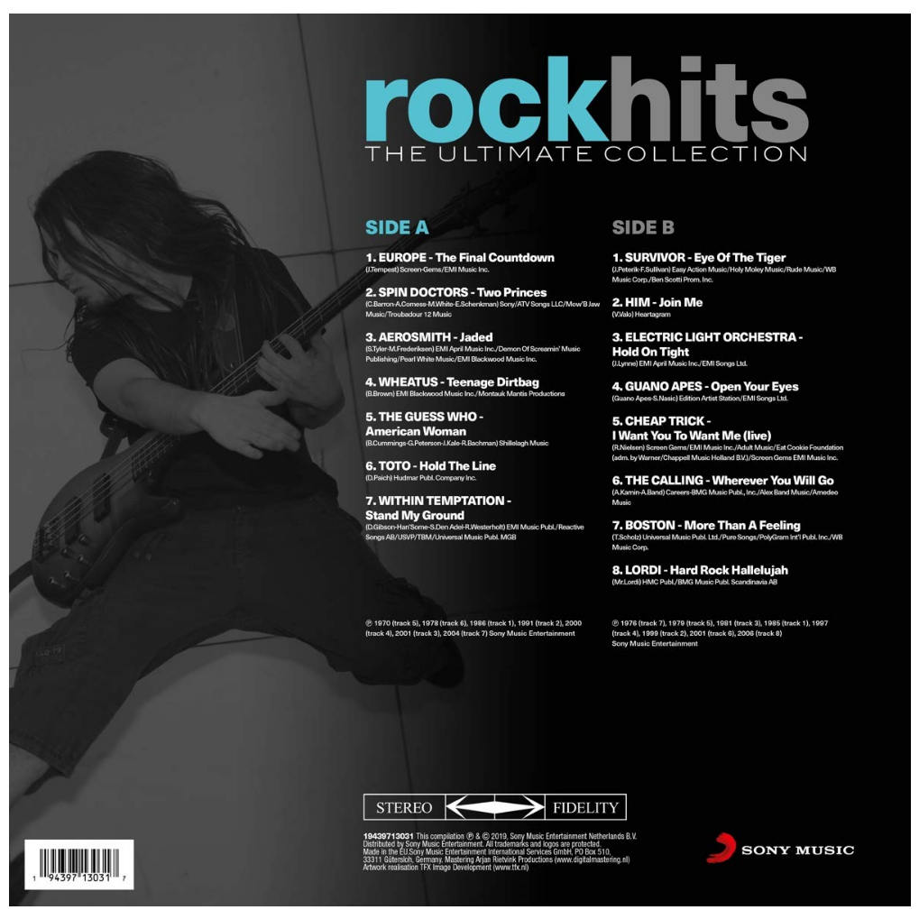 ROCK HITS - THE ULTIMATE COLLECTION | VINILO