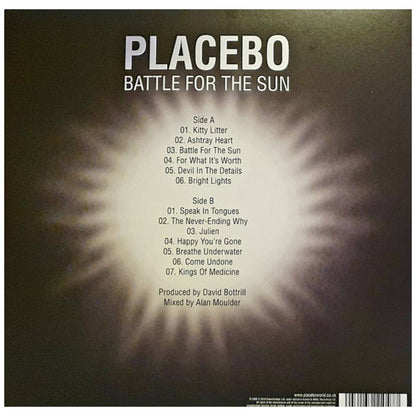 PLACEBO - BATTLE FOR THE SUN | VINILO