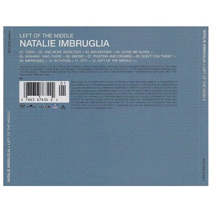 NATALIE IMBRUGLIA - LEFT OF THE MIDDLE | CD USADO