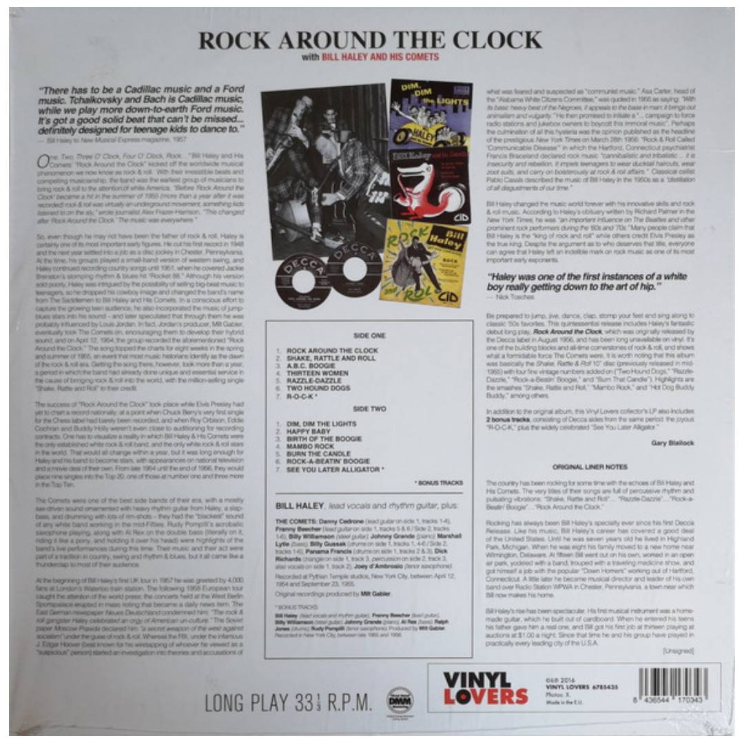 BILL HALEY - ROCK AROUND THE CLOCK | VINILO