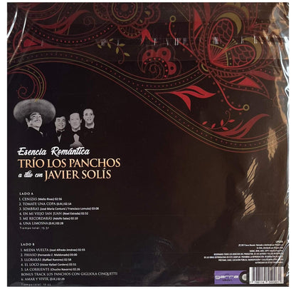 TRIO LOS PANCHOS CON JAVIER SOLIS - ESENCIA ROMANTICA | VINILO