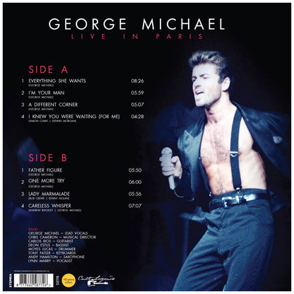 GEORGE MICHAEL - LIVE IN PARIS | VINILO