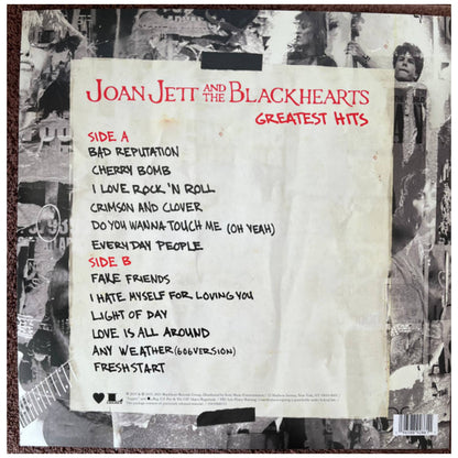 JOAN JETT & THE BLACKHEARTS - GREATEST HITS (2024) | VINILO