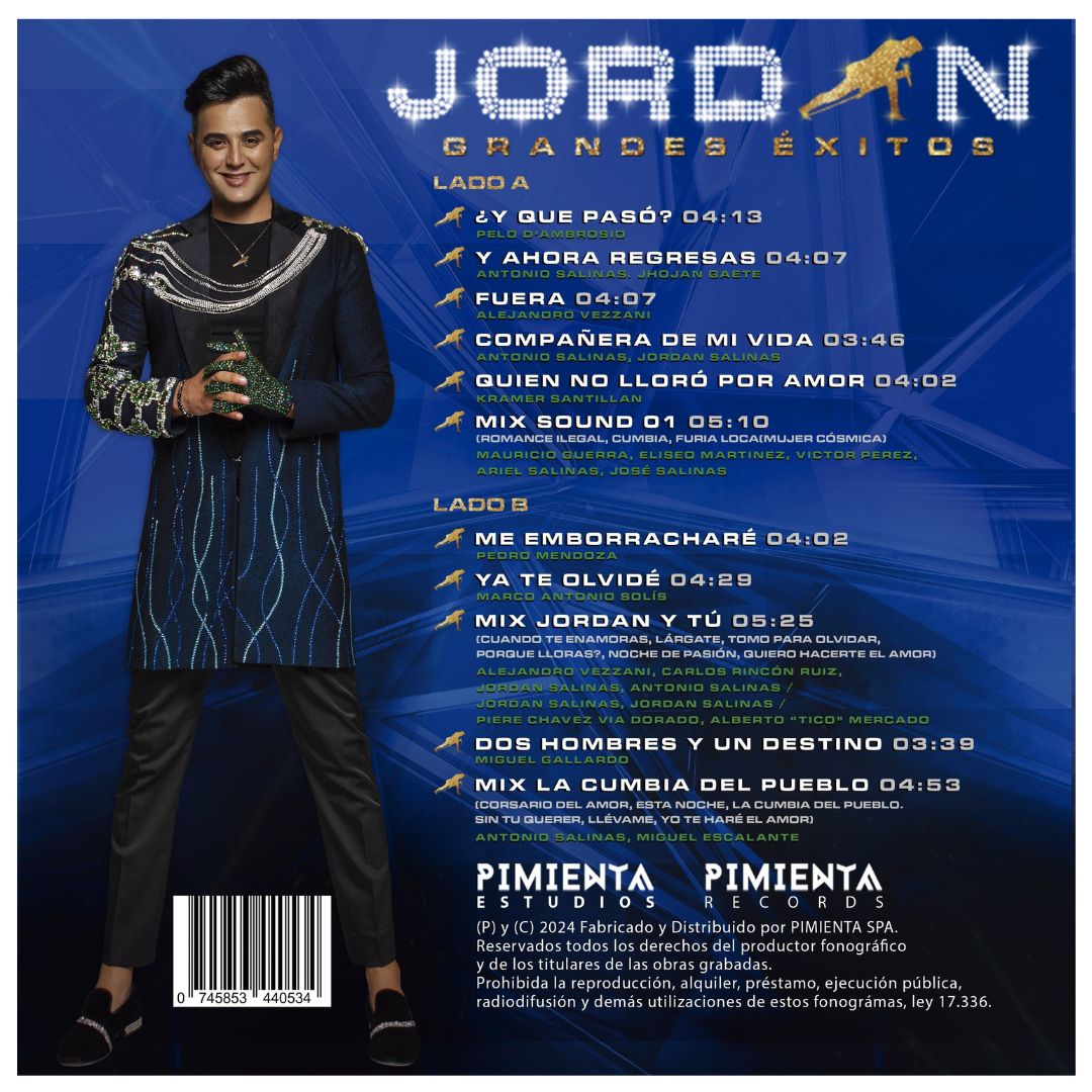 JORDAN - GRANDES EXITOS | VINILO