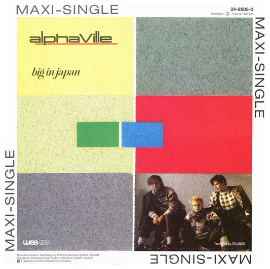 ALPHAVILLE - BIG IN JAPAN | 12" MAXI SINGLE USADO
