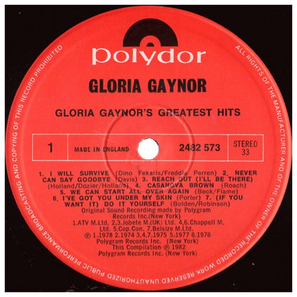 GLORIA GAYNOR - GREATEST HITS | VINILO USADO