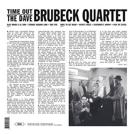 DAVE BRUBECK QUARTET - TIME OUT | VINILO