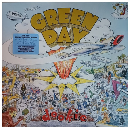 GREENDAY - DOOKIE (3OTH ANNIVERSARY ) (BLUE VINYL) | VINILO