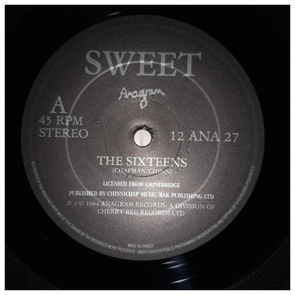 SWEET - THE SIXTEENS | 12" MAXI SINGLE USADO