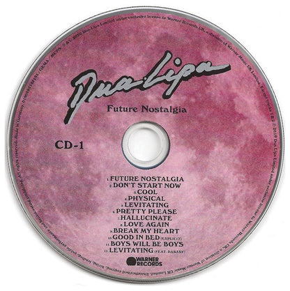 DUA LIPA - FUTURE NOSTALGIA + CLUB FUTURE NOSTALGIA(2CD) | CD