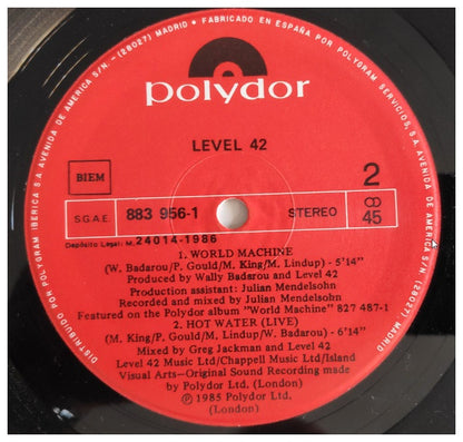LEVEL 42  - LESSONS IN LOVE | 12" MAXI SINGLE VINILO USADO