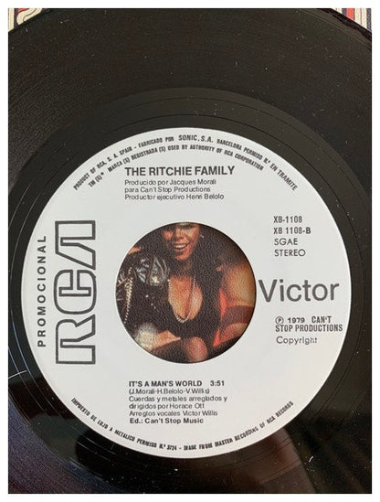 THE RITCHIE FAMILY - PUT YOUR FEET TO THE BEAT | 7" SINGLE USADO