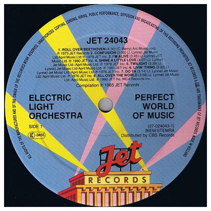 ELECTRIC LIGHT ORCHESTRA - A PERFECT WORLD OF MUSIC: THE BEST OF | VINILO USADO