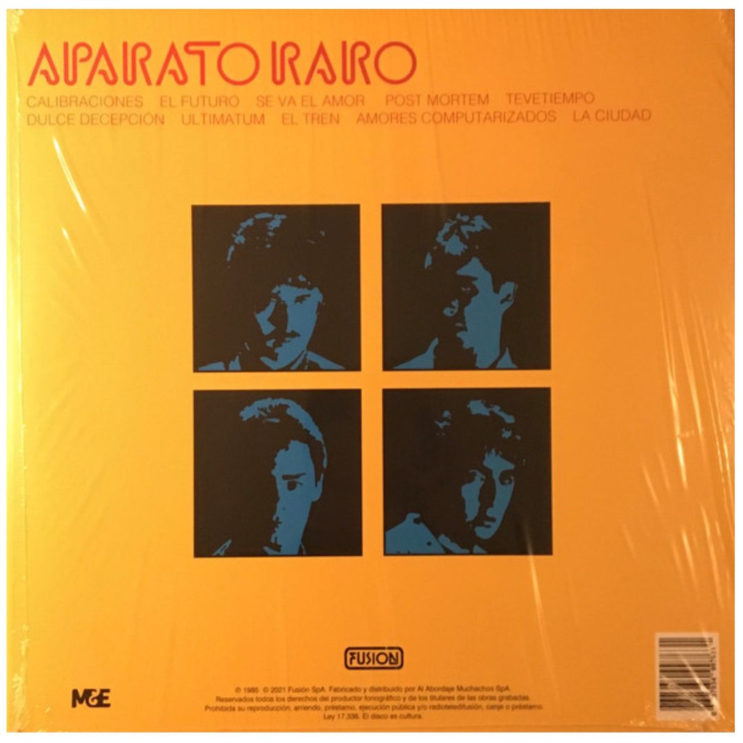 APARATO RARO - APARATO RARO (VINILO AZUL) | VINILO