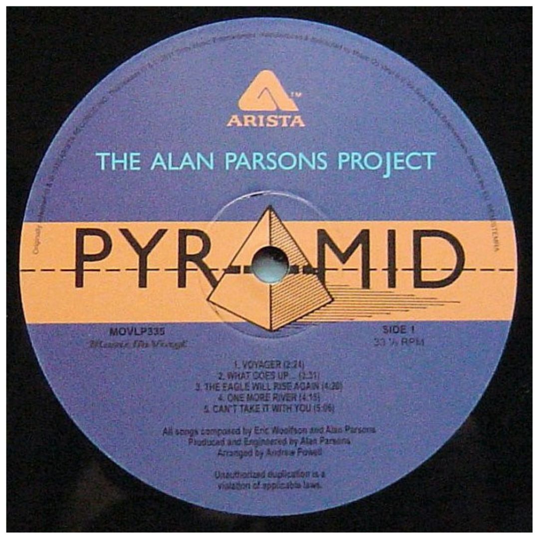 ALAN PARSONS PROJECT - PYRAMID | VINILO