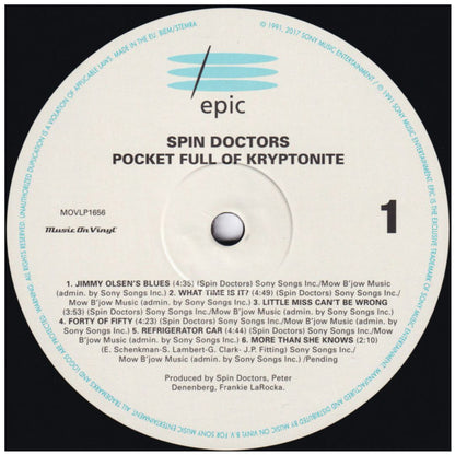 SPIN DOCTORS - POCKET FULL OF KRYPTONITE | VINILO