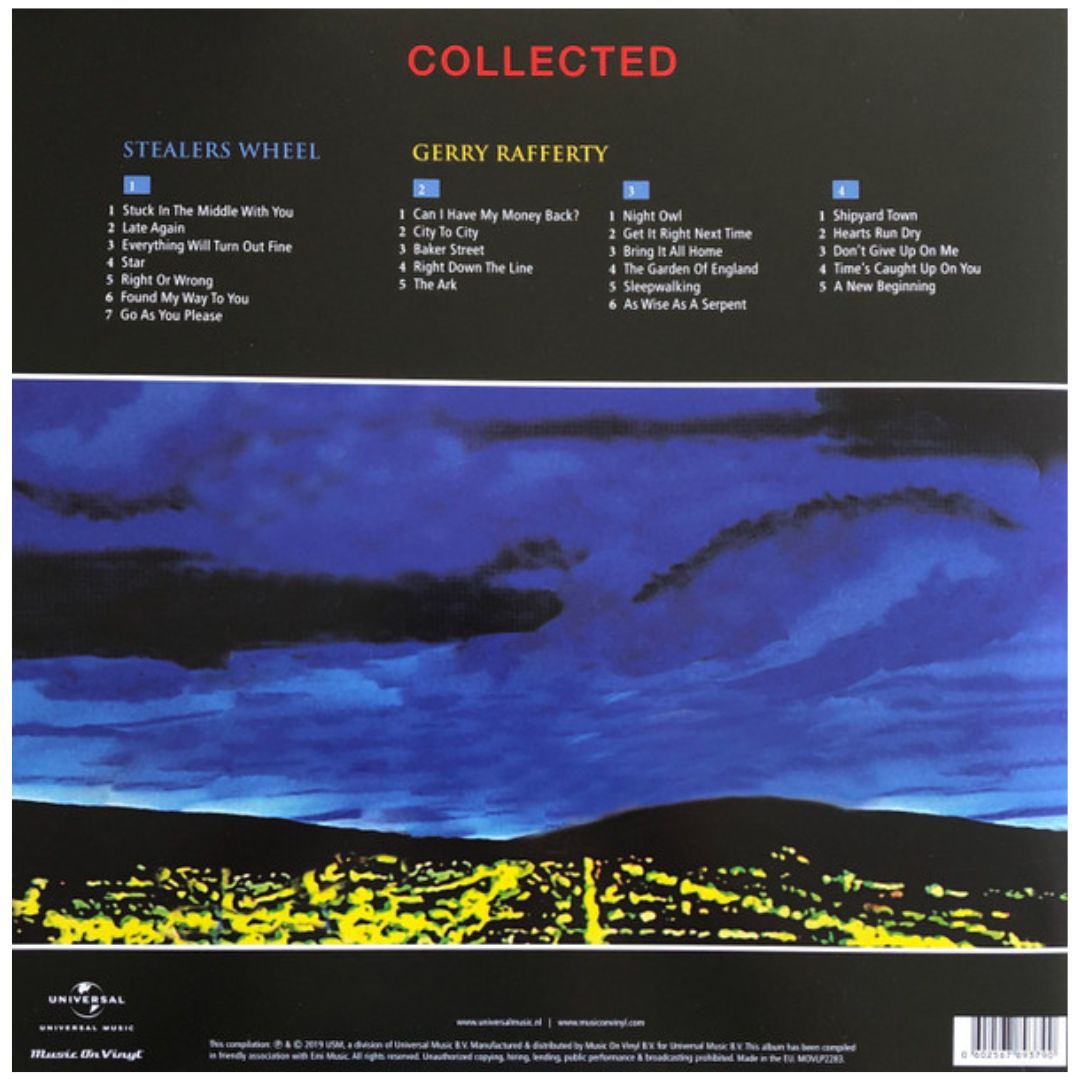 GERRY RAFFERTY AND STEALER - COLLECTED (2LP) | VINILO