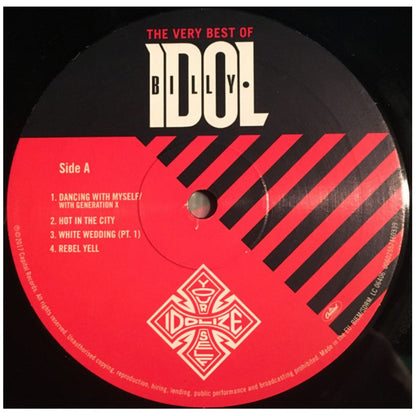 BILLY IDOL - THE VERY BEST IDOLIZE YOURSELF (2LP) | VINILO