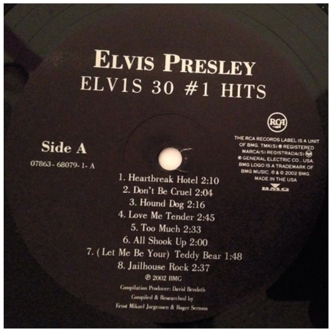 ELVIS PRESLEY - ELVIS 30 #1 HITS (2LP) | VINILO ABIERTO