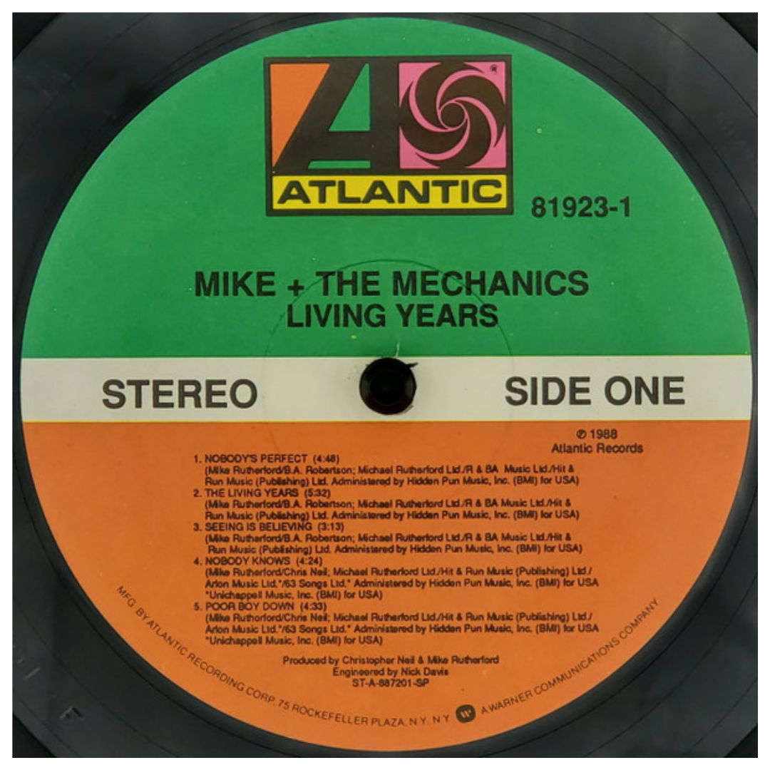 MIKE & THE MECHANICS - LIVING YEARS | VINILO