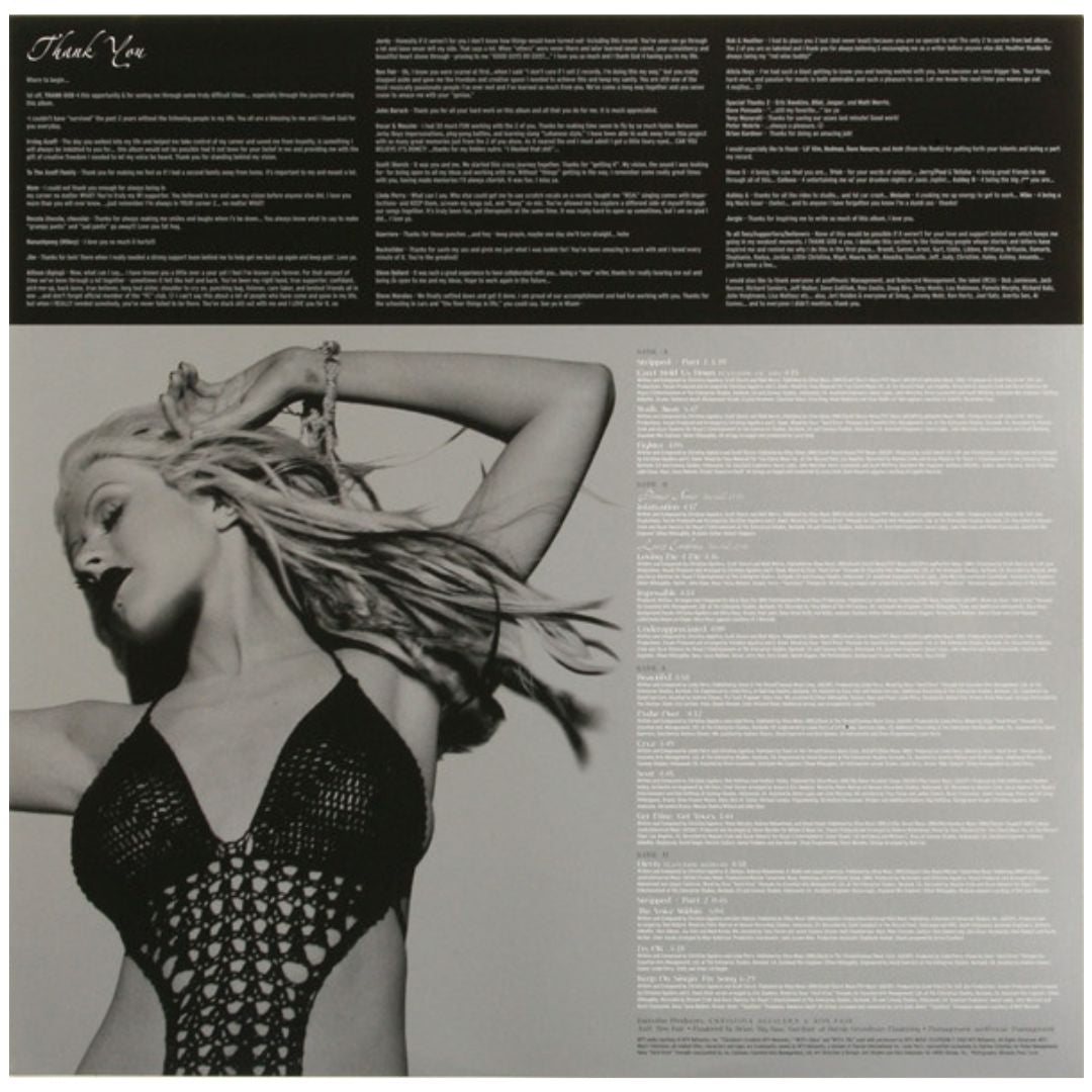 CHRISTINA AGUILERA - STRIPPED (2LP) | VINILO