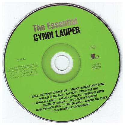 CYNDI LAUPER - ESSENTIAL | CD
