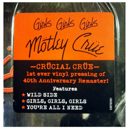 MOTLEY CRUE - GIRLS, GIRLS, GIRLS | VINILO