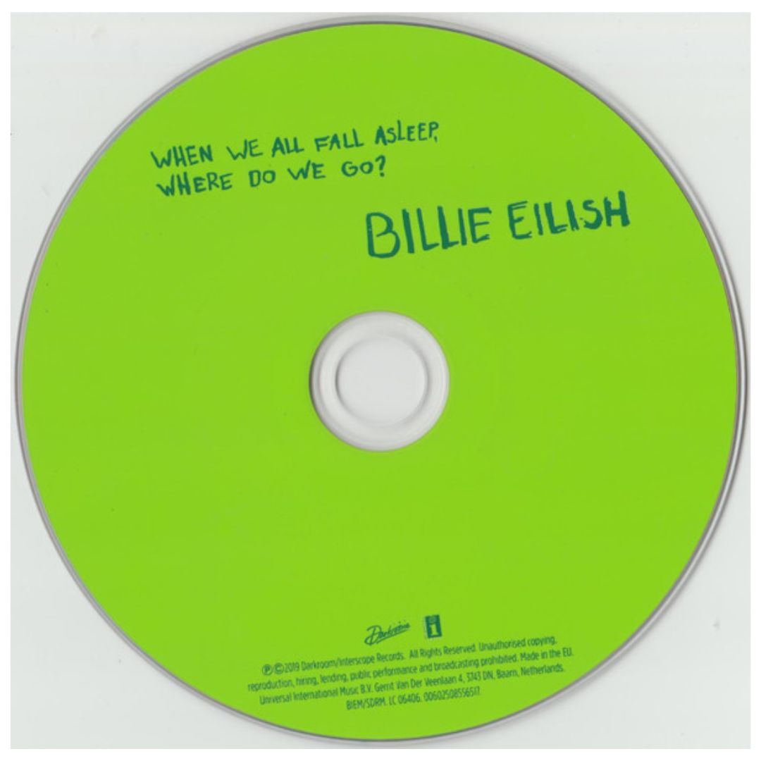 BILLIE EILISH - WHEN WE ALL FALL ASLEEP | CD