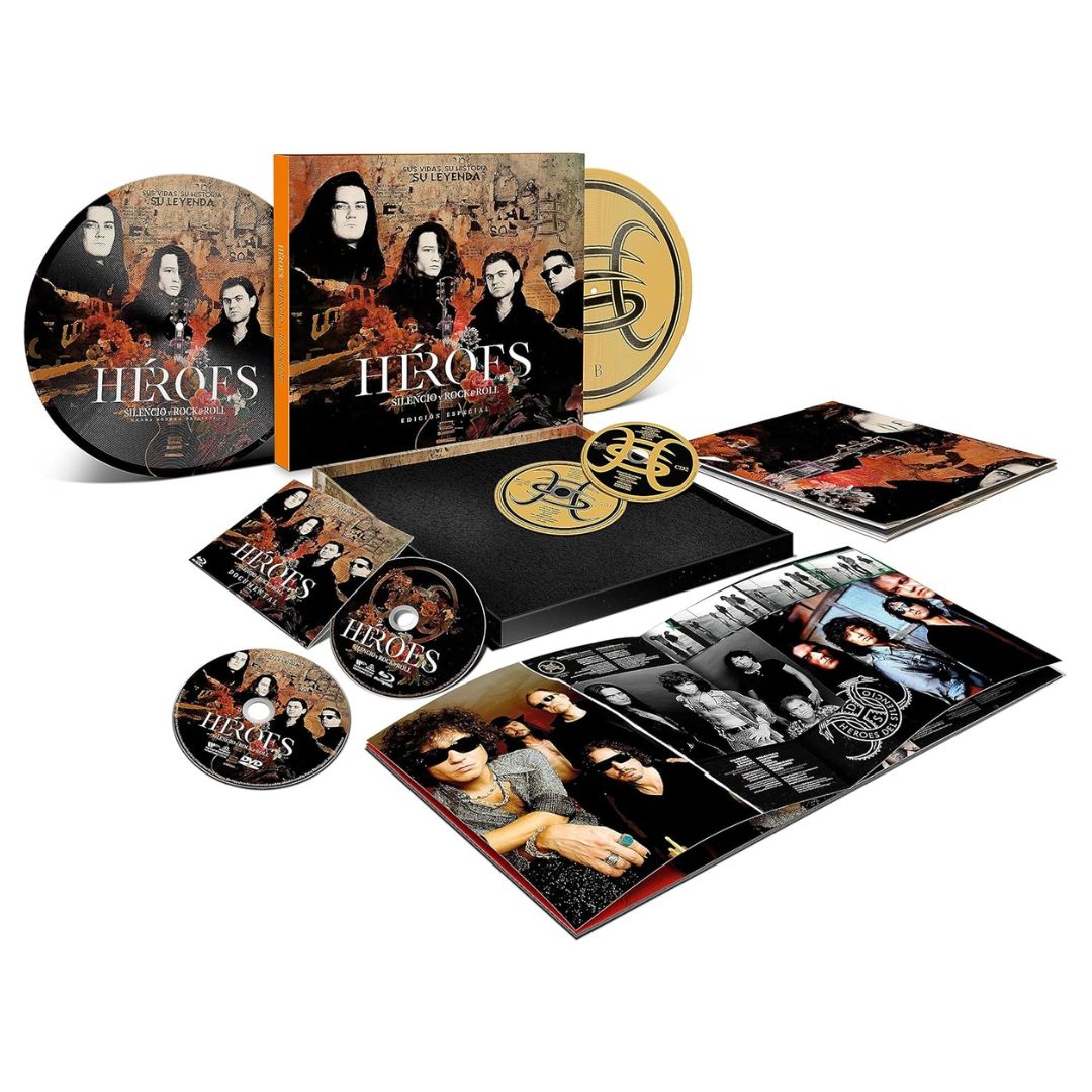 HEROES DEL SILENCIO - SILENCIO Y ROCK & ROLL (2LP+2CD)|VINILO