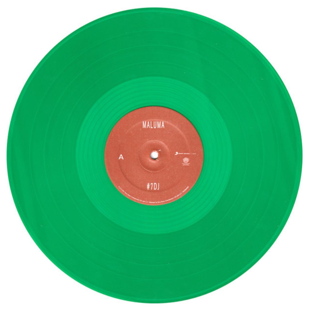 MALUMA - #7DJ (7 DIAS EN JAMAICA) (GREEN VINYL) | VINILO