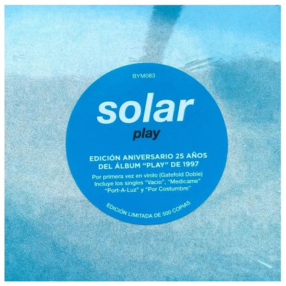 SOLAR  - PLAY (2LP) | VINILO