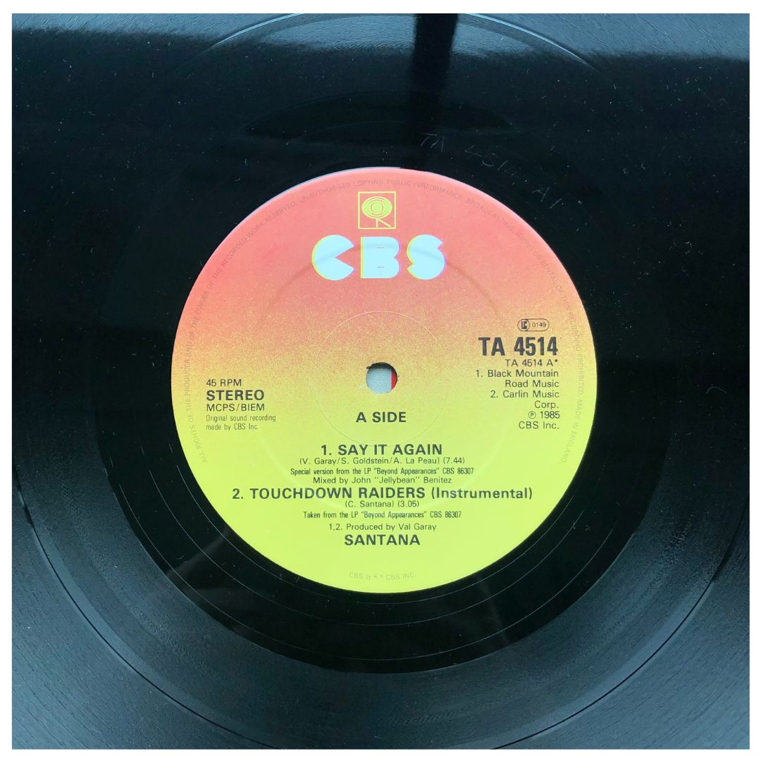 SANTANA - SAY IT AGAIN | 12" MAXI SINGLE USADO