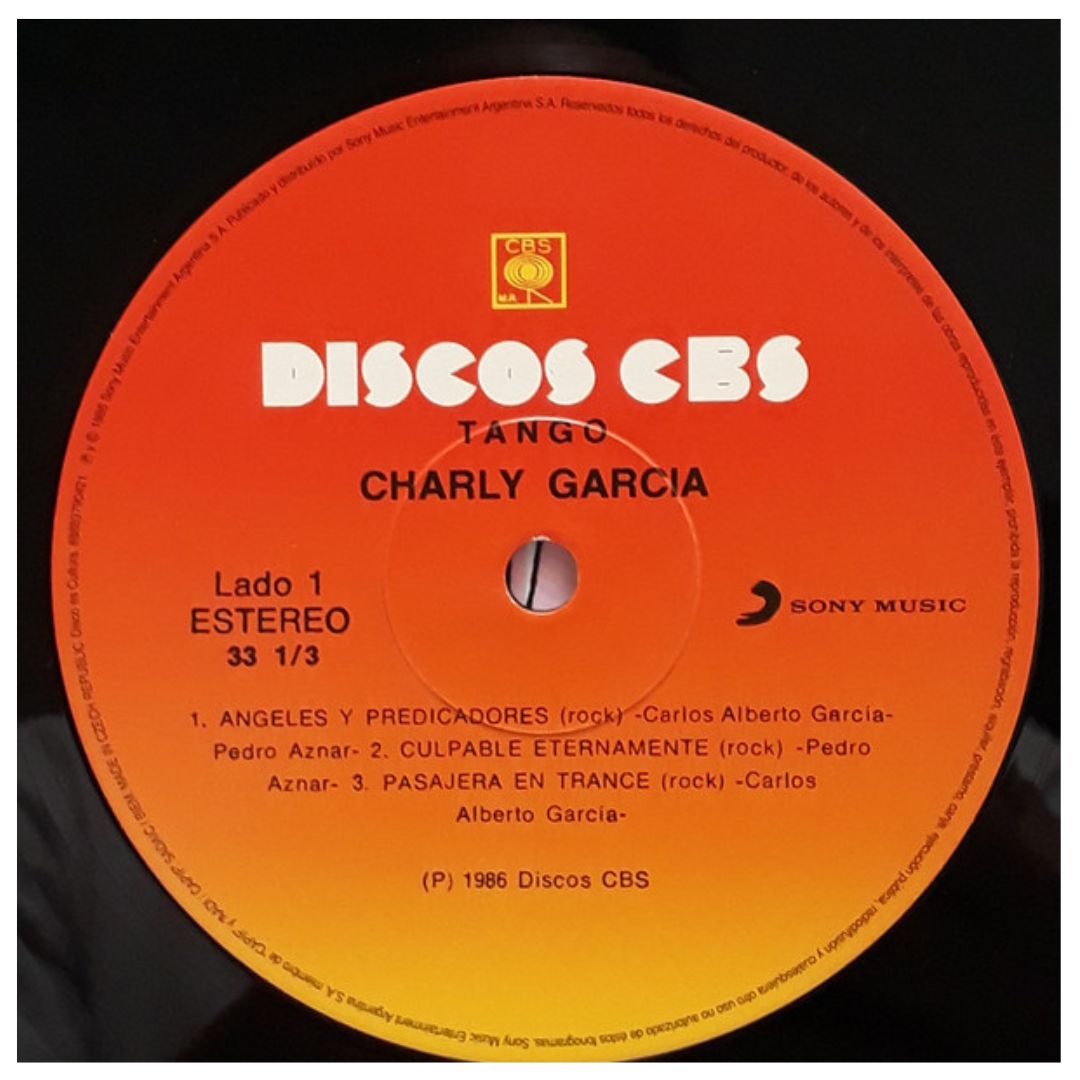 CHARLY GARCIA Y PEDRO AZNAR - TANGO | VINILO