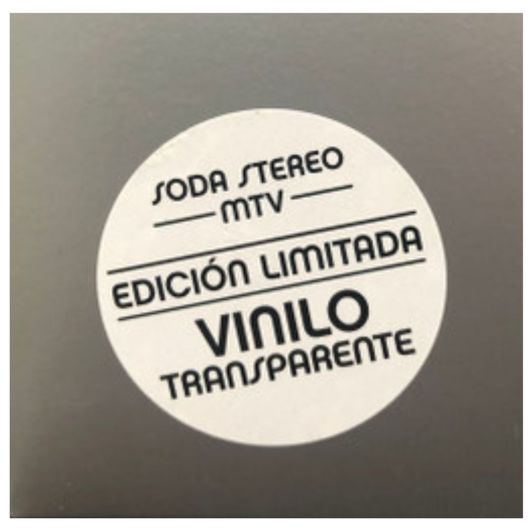 SODA STEREO - COMFORT Y MUSICA PARA VOLAR (TRANSPARENT) (2LP)| VINILO