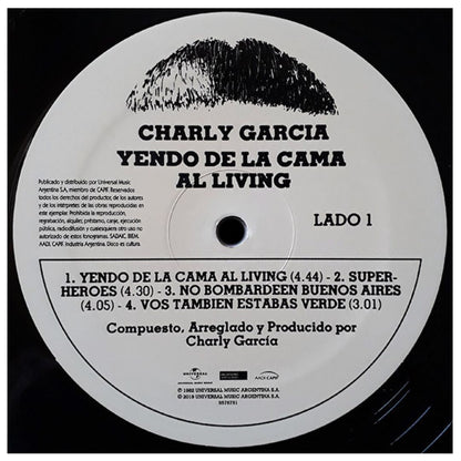 CHARLY GARCIA - YENDO DE LA CAMA AL LIVING | VINILO