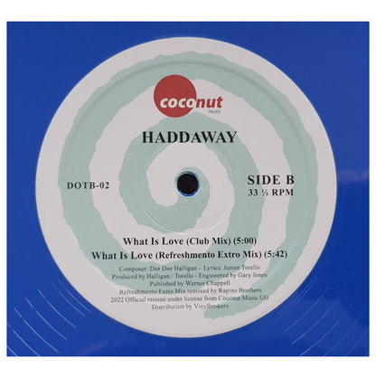 HADDAWAY - WHAT IS LOVE | 12" MAXI SINGLE VINILO