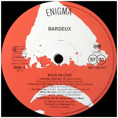 BARDEUX - BOLD AS LOVE | VINILO