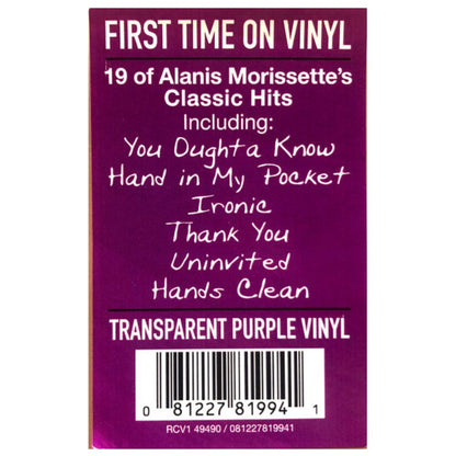 ALANIS MORISSETTE - COLLECTION (2LP) (TRANSPARENT GRAPE VINYL) | VINILO