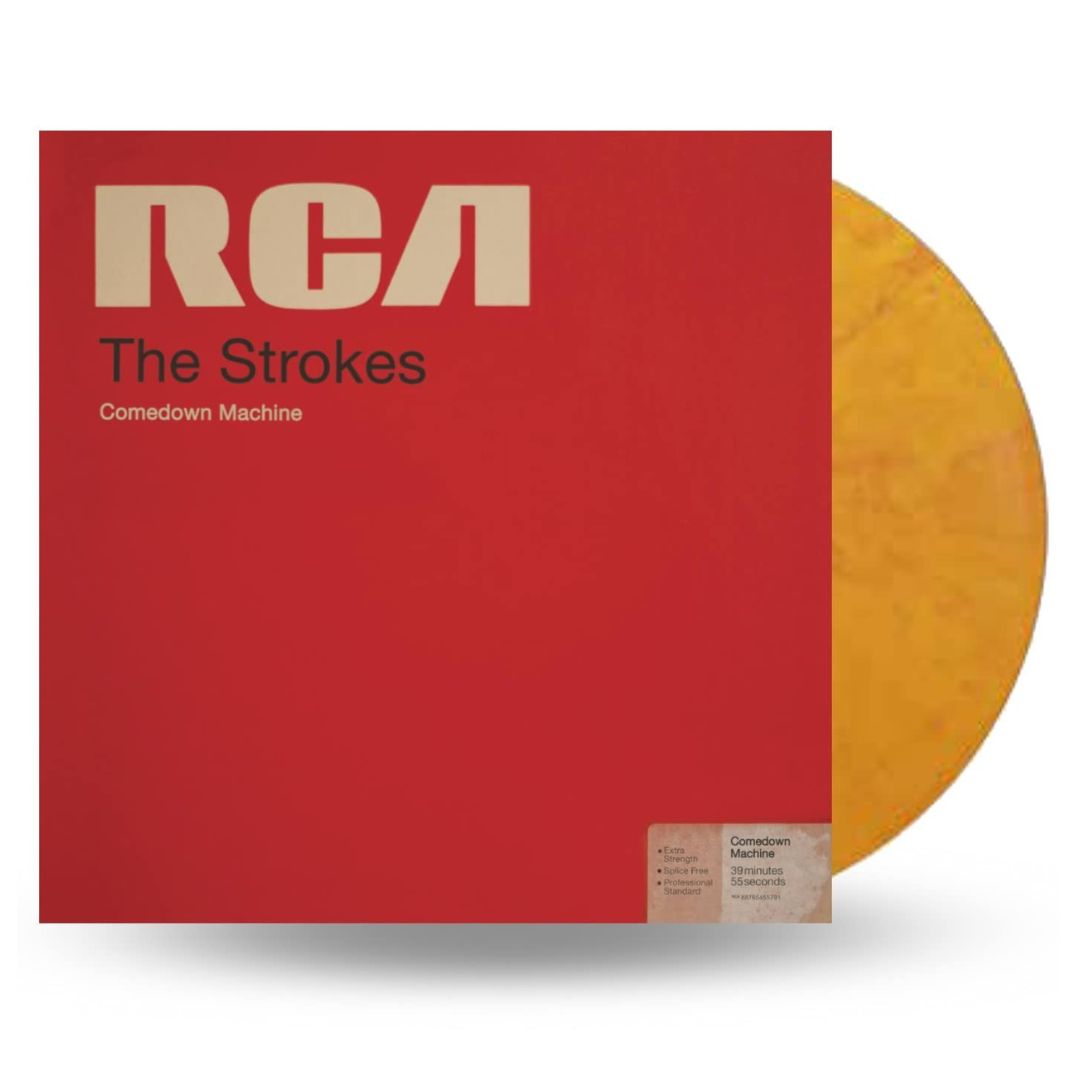 STROKES - COMEDOWN MACHINE (YELLOW & RED MARBLED VINYL) | VINILO