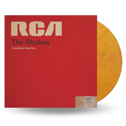 STROKES - COMEDOWN MACHINE (YELLOW & RED MARBLED VINYL) | VINILO