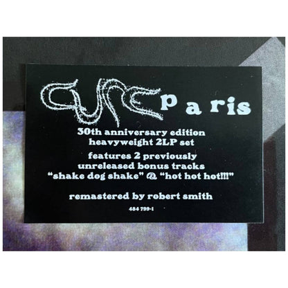 CURE - PARIS (30TH ANNIVERSARY ED) (2LP) | VINILO