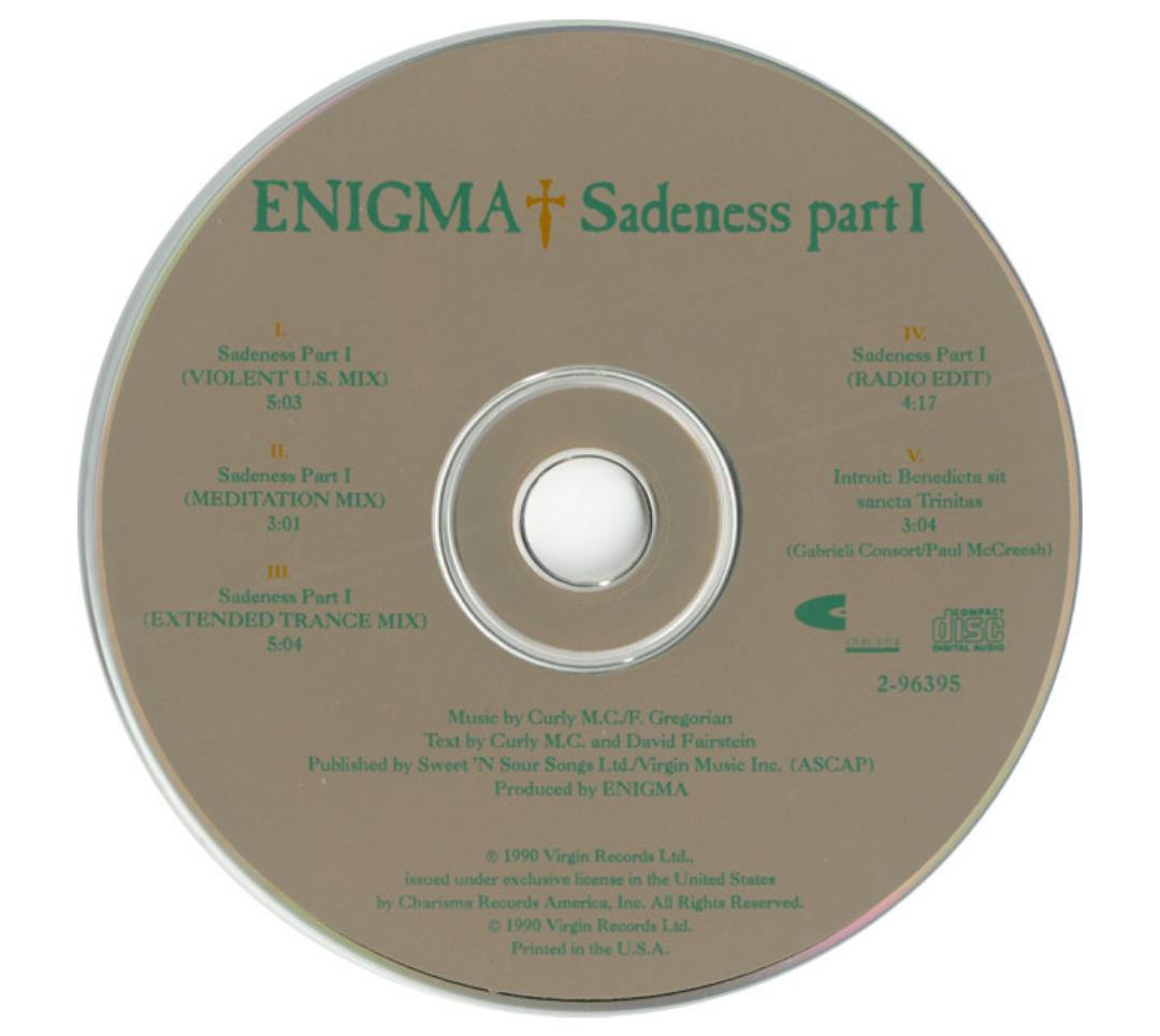 ENIGMA - SADENESS PART I | CD SINGLE