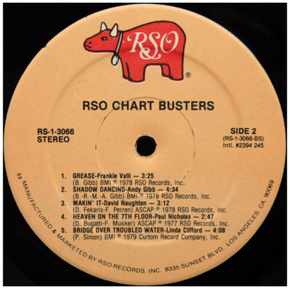 RSO CHARTS BUSTERS - VARIOUS ARTISTS | VINILO