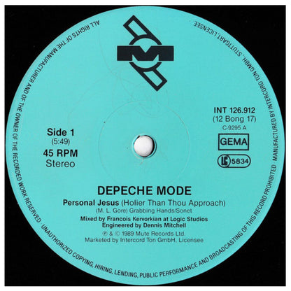 DEPECHE MODE - PERSONAL JESUS | 12" MAXI SINGLE USADO