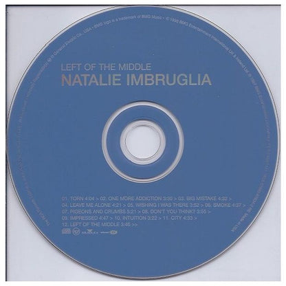 NATALIE IMBRUGLIA - LEFT OF THE MIDDLE | CD USADO